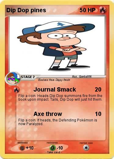 Pokemon Dip Dop pines