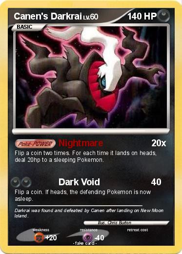 Pokemon Canen's Darkrai