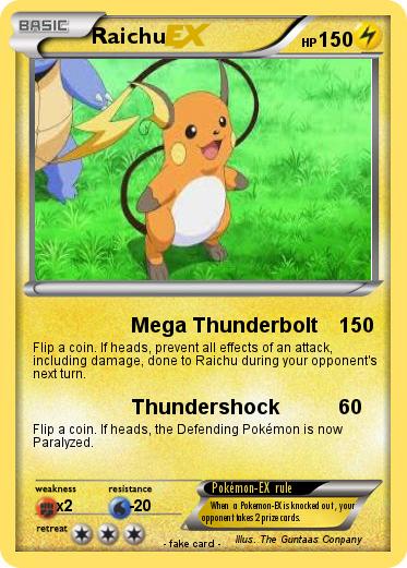 Pokemon Raichu