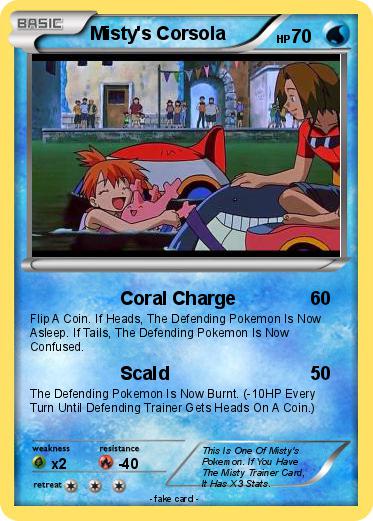 Pokemon Misty's Corsola