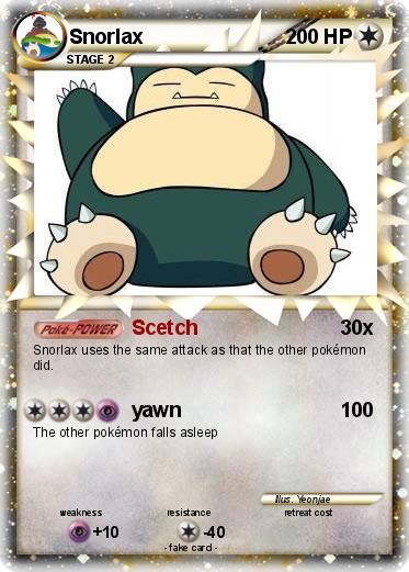 Pokemon Snorlax