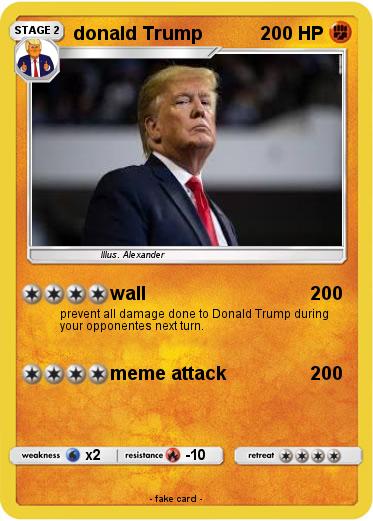 Pokemon donald Trump