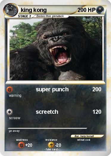 Pokemon king kong
