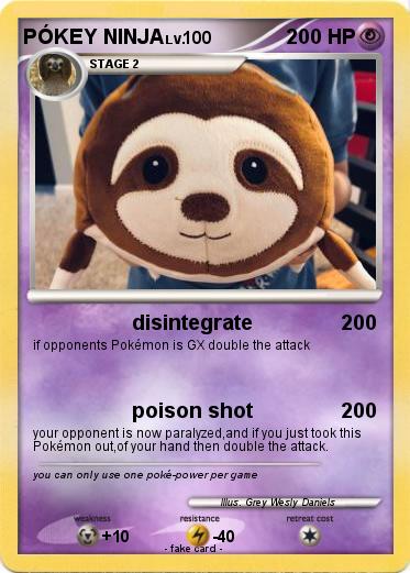 Pokemon PÓKEY NINJA
