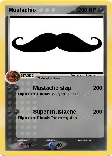Pokemon Mustachio