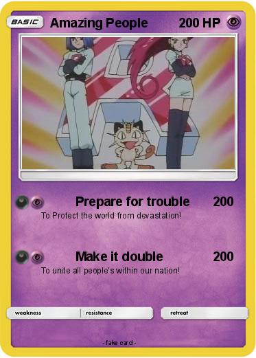 Pokemon Amazing People
