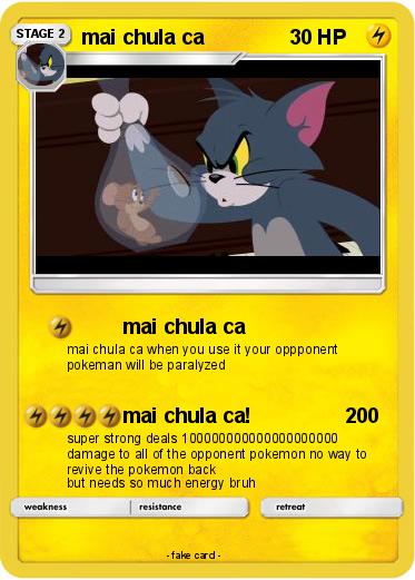 Pokemon mai chula ca