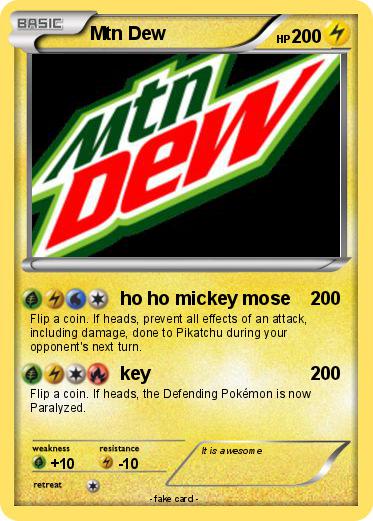 Pokemon Mtn Dew
