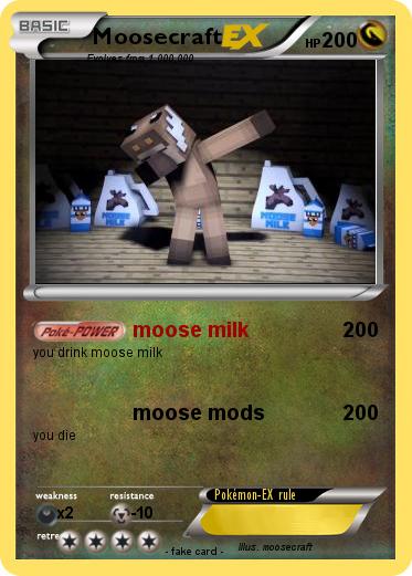Pokemon Moosecraft
