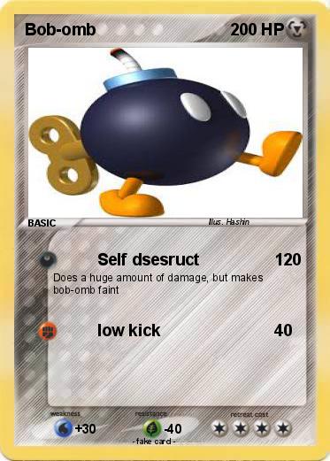 Pokemon Bob-omb