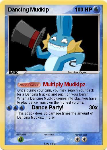 Pokemon Dancing Mudkip