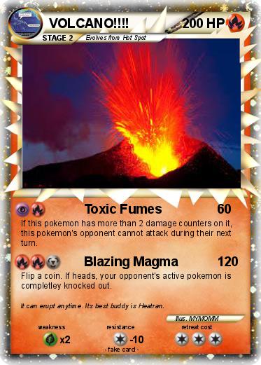 Pokemon VOLCANO!!!!