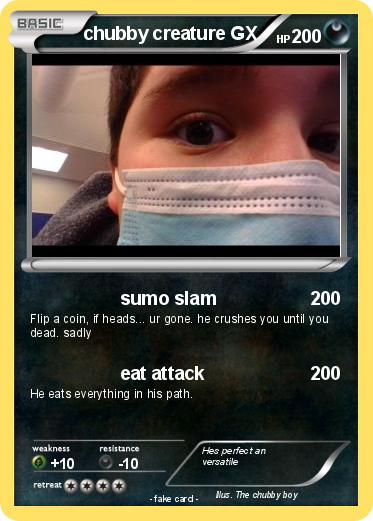 Pokemon chubby creature GX