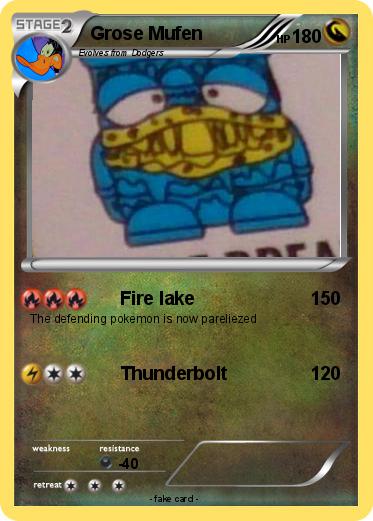 Pokemon Grose Mufen