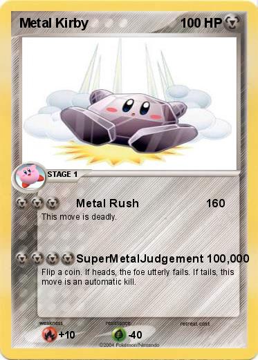 Pokemon Metal Kirby