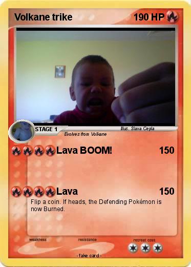 Pokemon Volkane trike