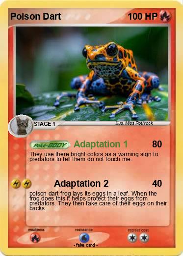 Pokemon Poison Dart