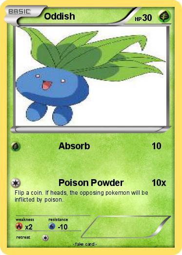 Pokemon Oddish