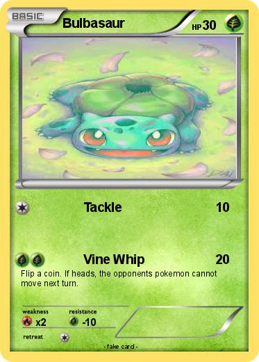 Pokemon Bulbasaur