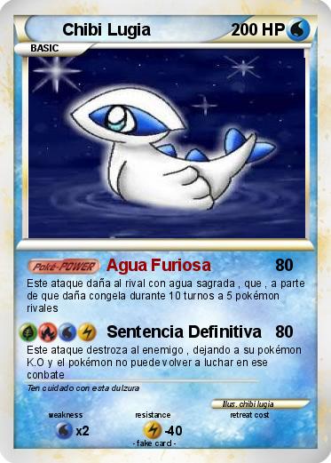 Pokemon Chibi Lugia