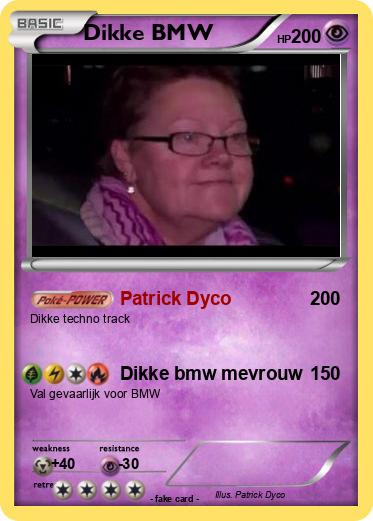 Pokemon Dikke BMW
