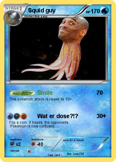 Pokemon Squid guy