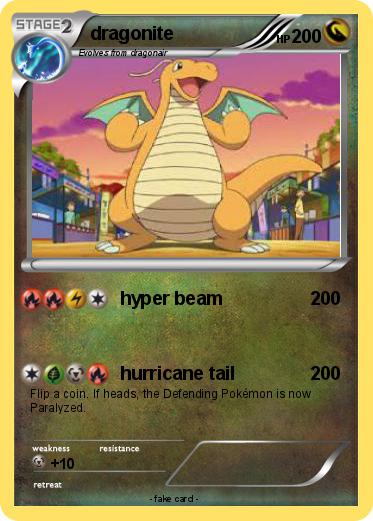 Pokemon dragonite