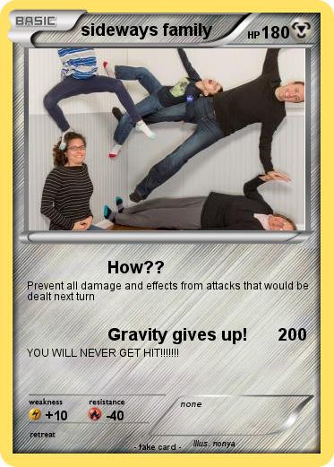 Pokemon sideways family