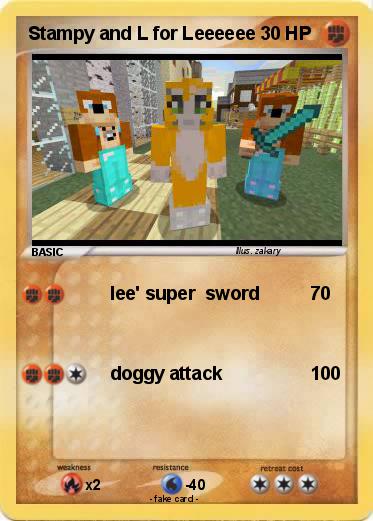 Pokemon Stampy and L for Leeeeee