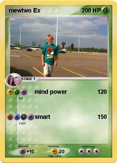Pokemon mewtwo Ex