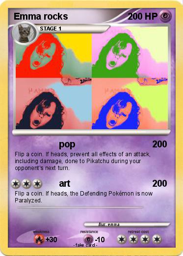 Pokemon Emma rocks