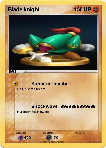 Pokemon Blade knight