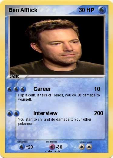 Pokemon Ben Afflick