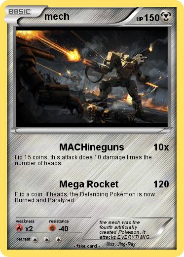Pokemon mech