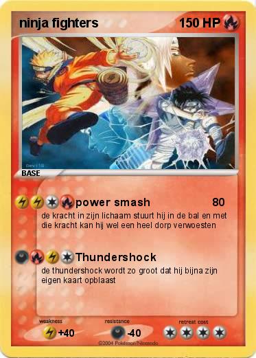 Pokemon ninja fighters