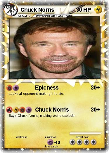 Pokemon Chuck Norris