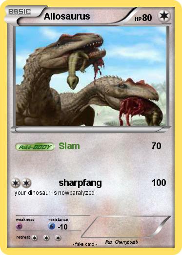 Pokemon Allosaurus