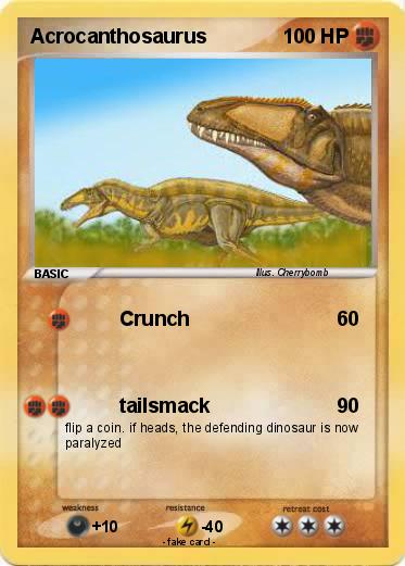 Pokemon Acrocanthosaurus
