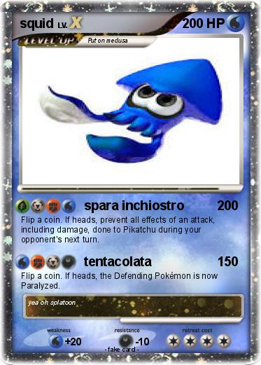 Pokemon squid