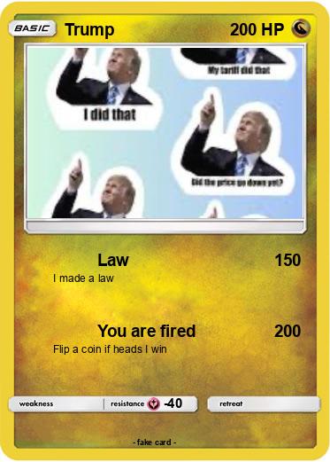 Pokemon Trump
