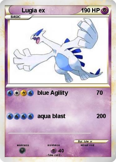 Pokemon Lugia ex