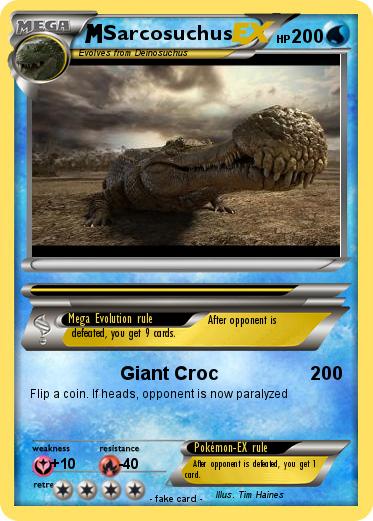 Pokemon Sarcosuchus