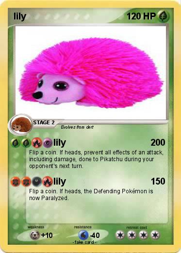 Pokemon lily