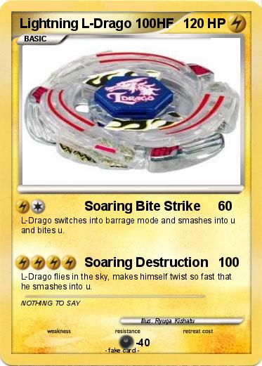 Pokemon Lightning L-Drago 100HF