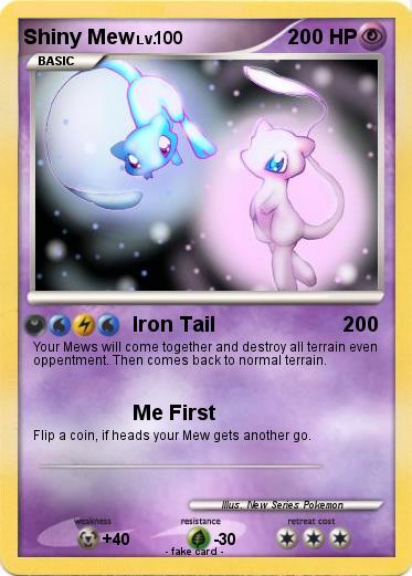 Pokemon Shiny Mew 195