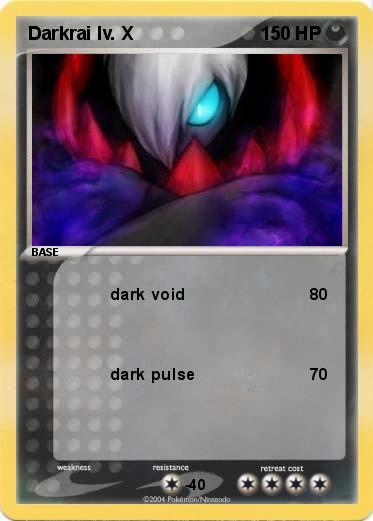 Pokemon Darkrai lv. X