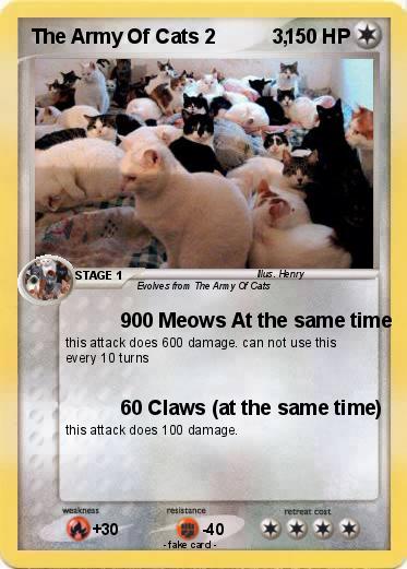 Pokemon The Army Of Cats 2          3,