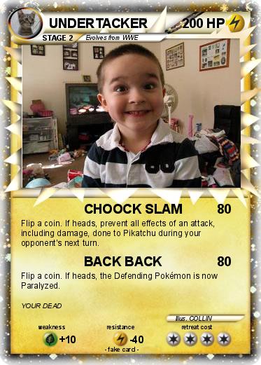 Pokemon UNDERTACKER