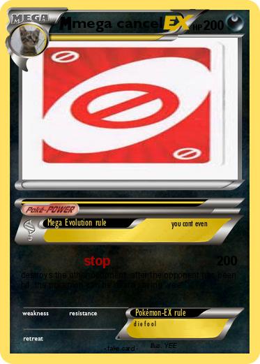 Pokemon mega cancel