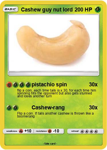Pokemon Cashew guy nut lord